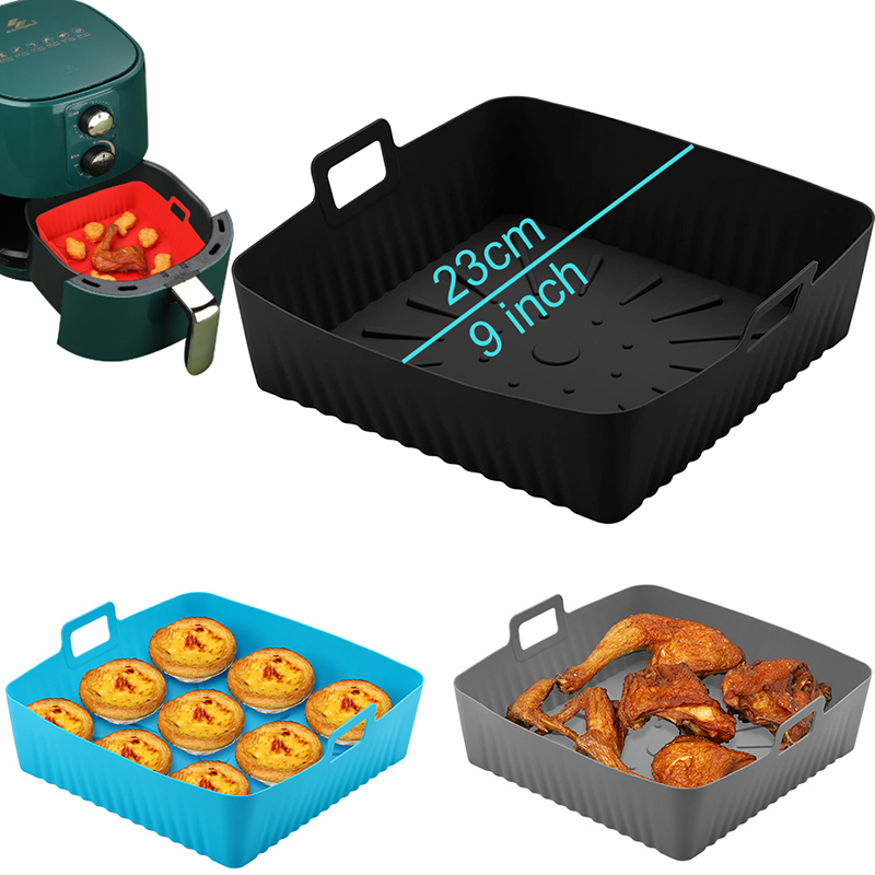 Air Fryer Silicone Pot Liner - Grote 23 cm Air Friteuse Siliconen