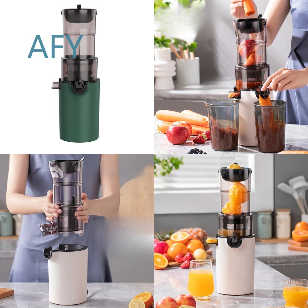 Electric Slow Juicer Cold Press - 220V Elektrische slowjuicer voor thuisgebruik Automatische