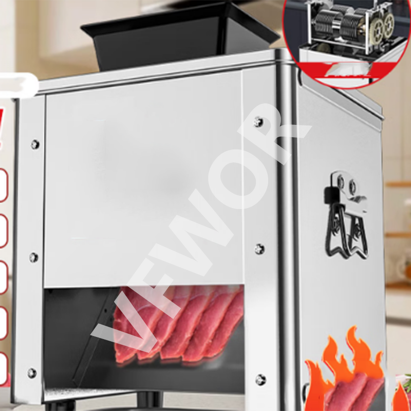 Automatic Meat Slicer Home - Nieuwe kleine commerciële automatische draagbare snijmachine