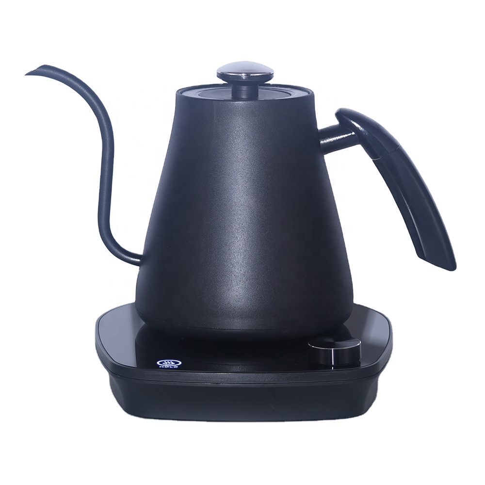 Electric Kettle Temperature Control - Slimme elektrische gooseneck waterkoker met houtnerfdesign
