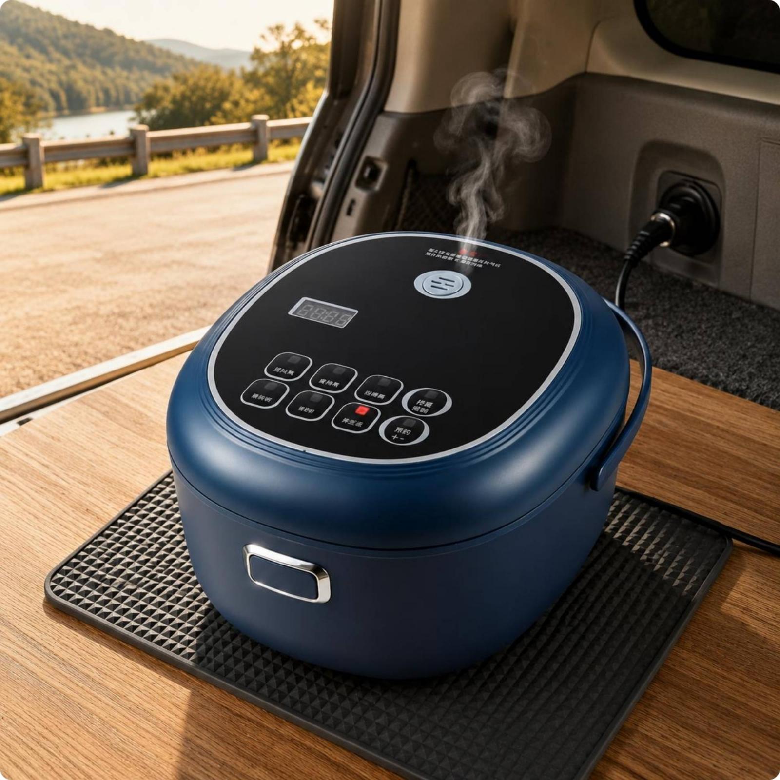 Small Appliances - Draagbare rijstkoker, geschikt voor roadtrips, compact