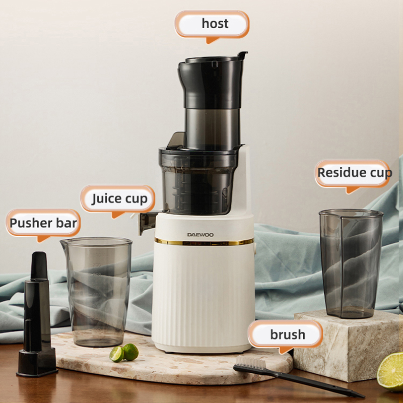 Electric Slow Juicer Cold Press - Draagbare blender Elektrische slowjuicer - Fruit