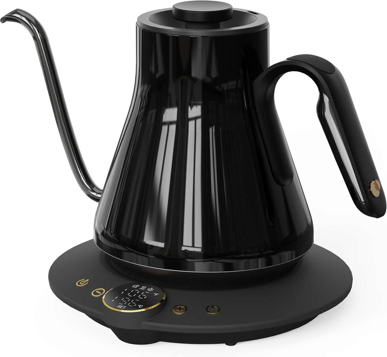 Electric Kettle Temperature Control - Elektrische waterkoker met zwanenhals, ±1 °
