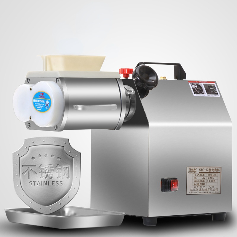 Automatic Meat Slicer Home - Vlees Snijmachine Commerciële Elektrische Rvs High-Power