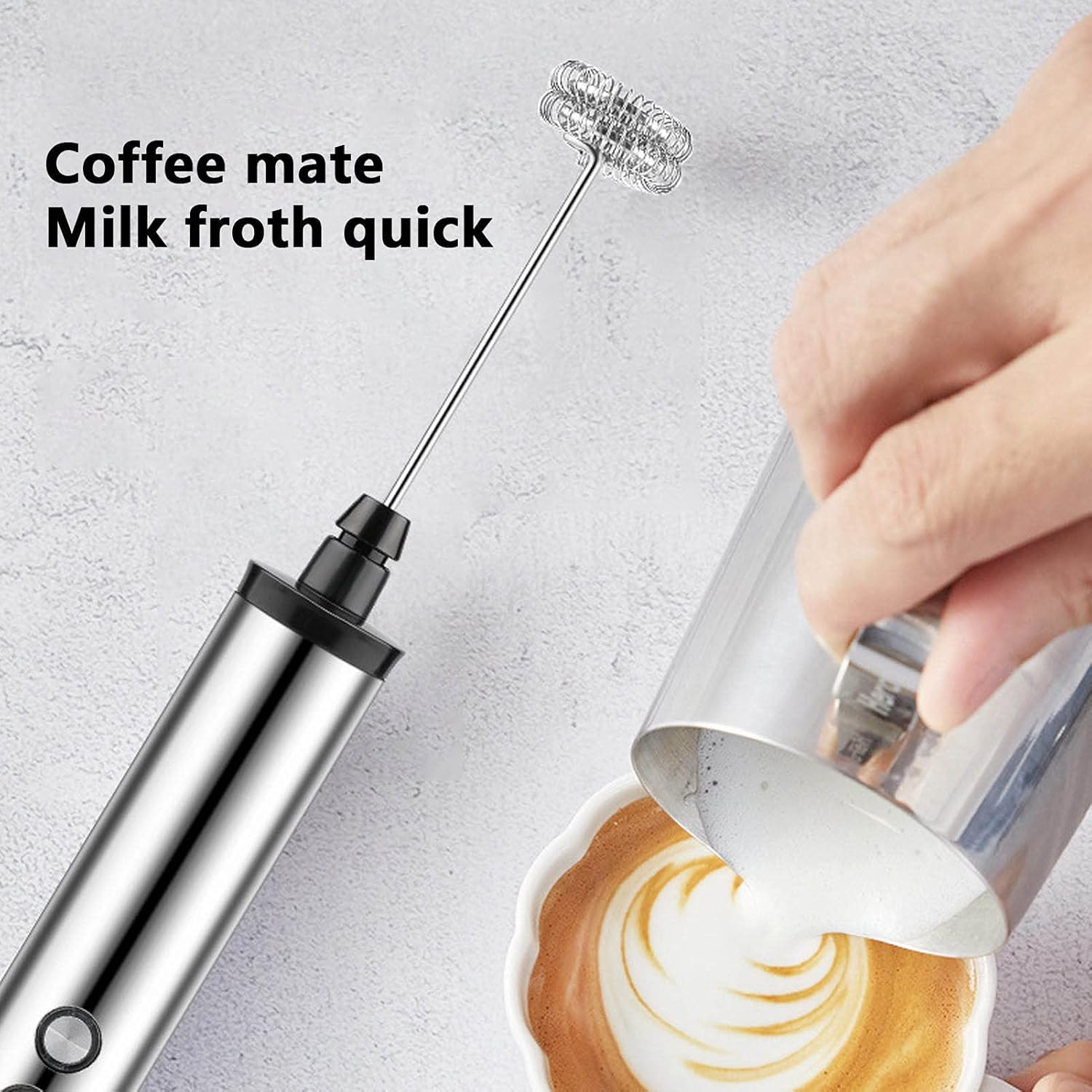 Kitchen Appliances - Magpie 3-in-1 handmixer, elektrische melkopschuimer, drankmixer,