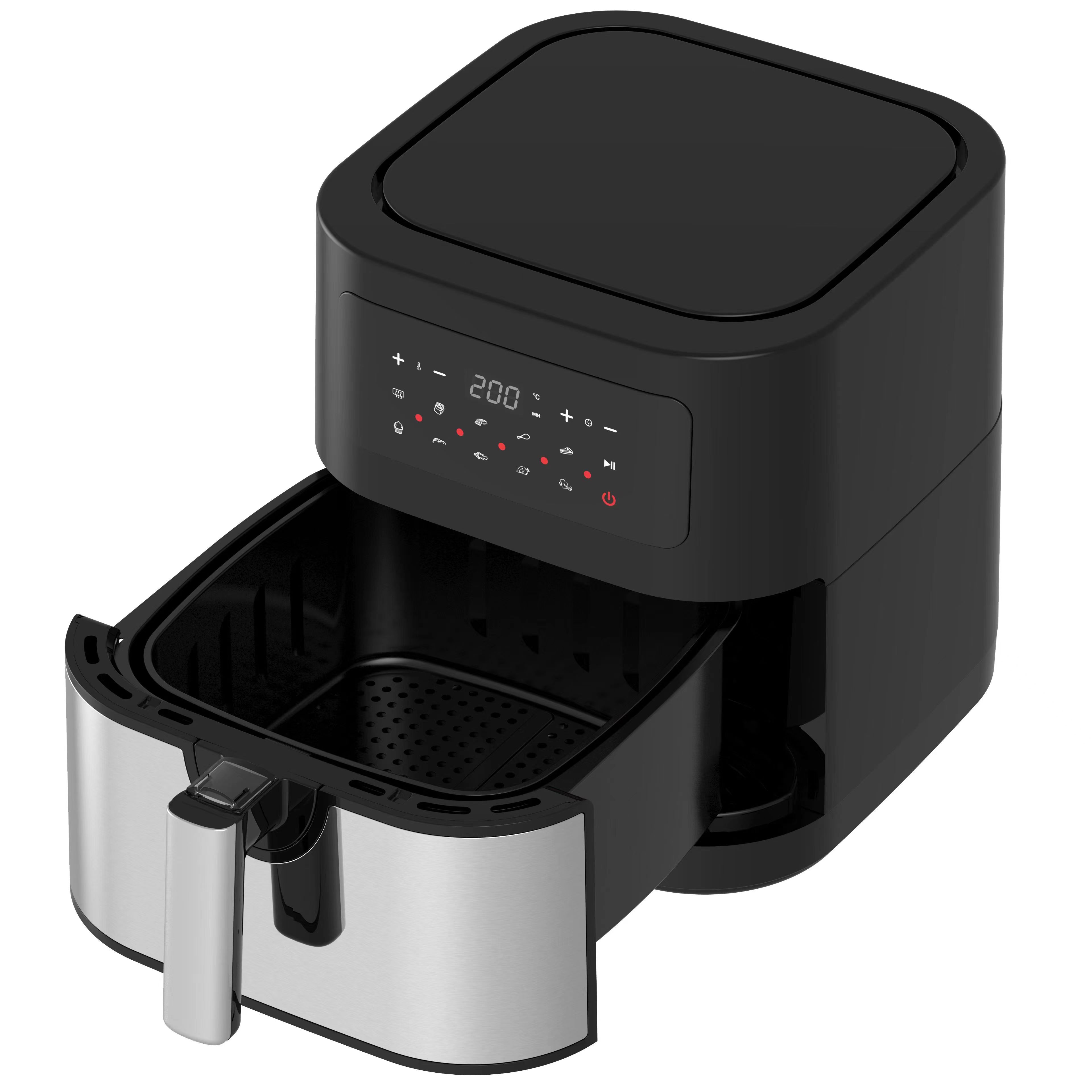 Air Fryer Silicone Pot Liner - Nieuwste 6L roestvrijstalen siliconen voeringen Pot