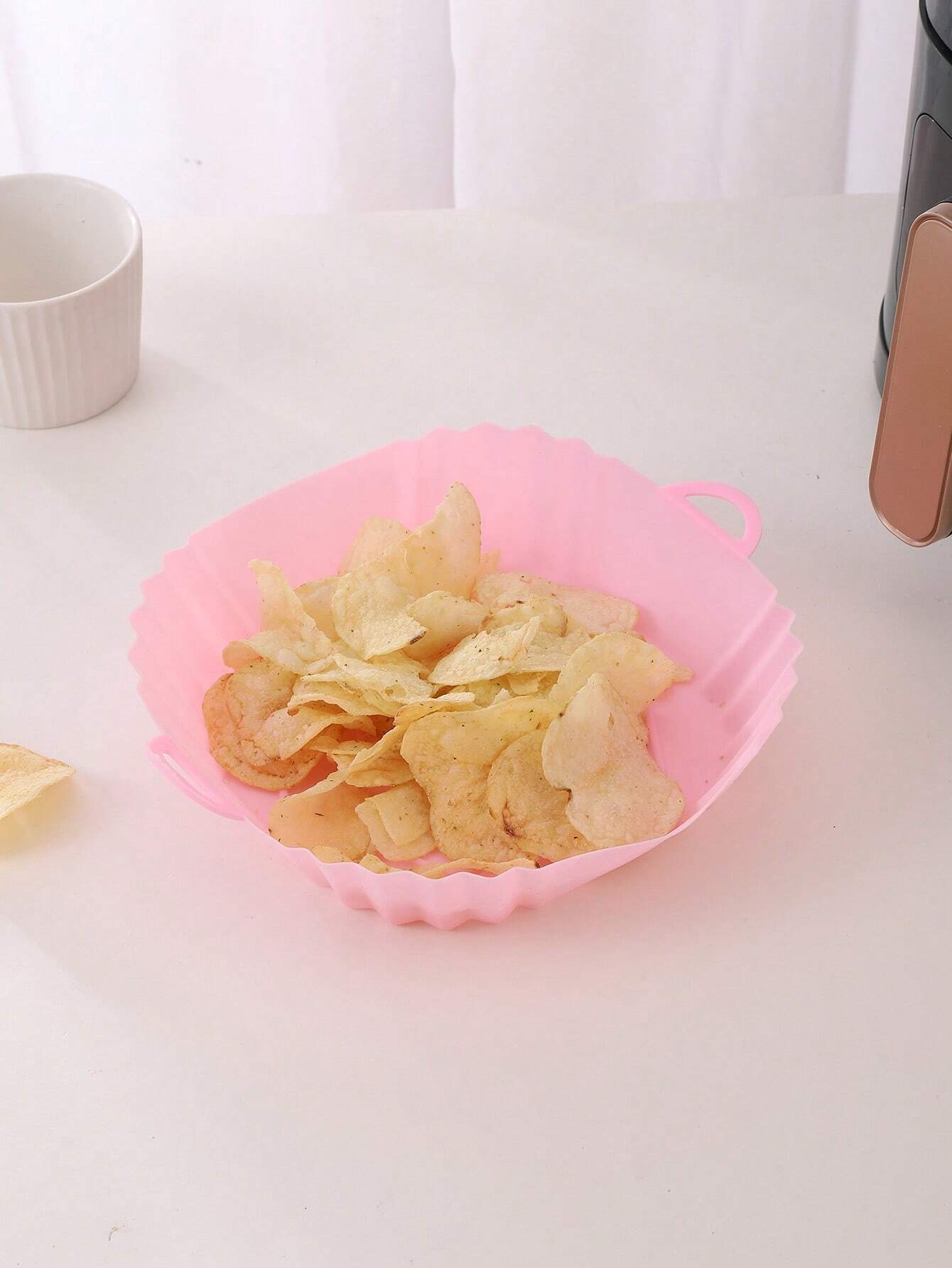Air Fryer Silicone Pot Liner - 1 stuk siliconen pan voor airfryer,