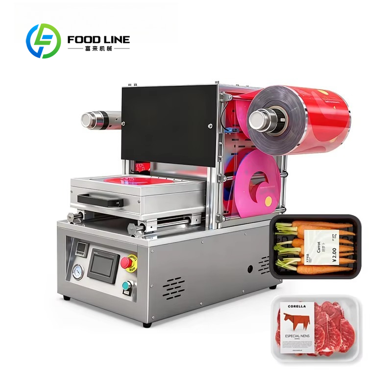 Food Vacuum Sealer Machine - Geavanceerde semi-automatische elektrische MAP tray-sealer vacuüm
