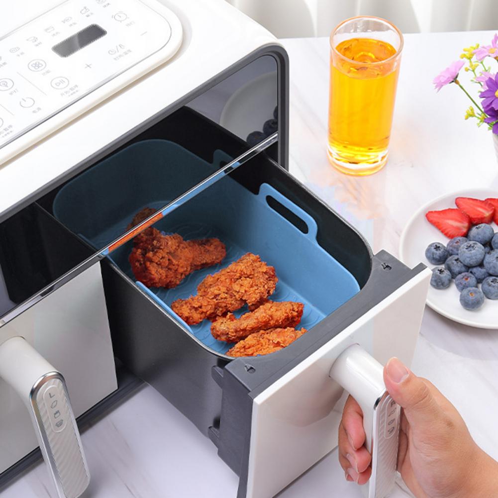 Air Fryer Silicone Pot Liner - Airfryerpan, handige frituurpan, ovenbak, antiaanbak airfryermand,