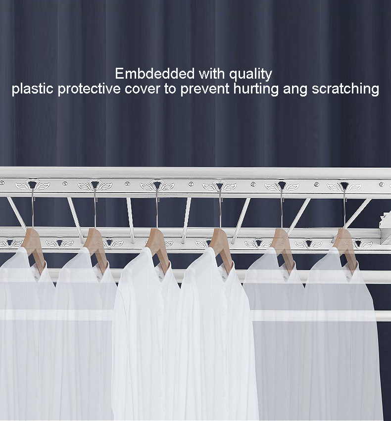 Laundry - LED Automatische Slimme Besturing Kledingrek Elektrische