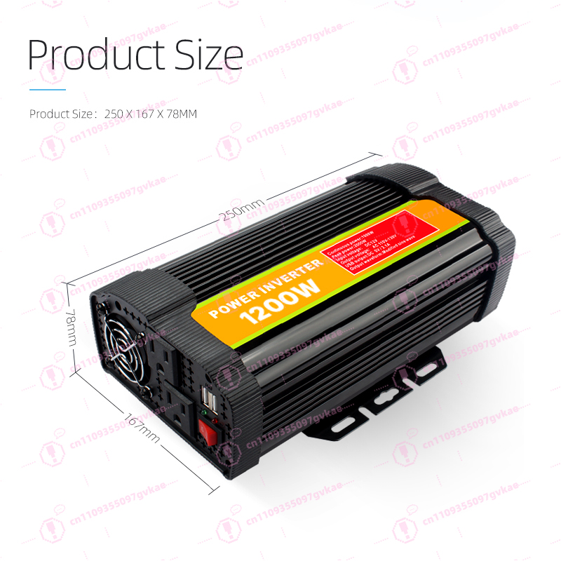 1200W gecorrigeerde sinusgolf- - Air Conditioners recensie en prijs