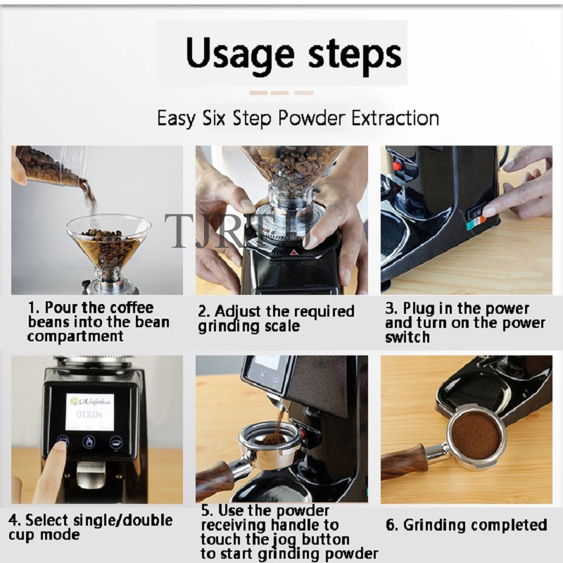Elektrische industriële profes - Coffee Bean Grinder Electric recensie en prijs