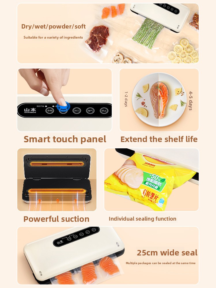 Mini Vacuüm Verzegelmachine Au - Food Vacuum Sealer Machine recensie en prijs