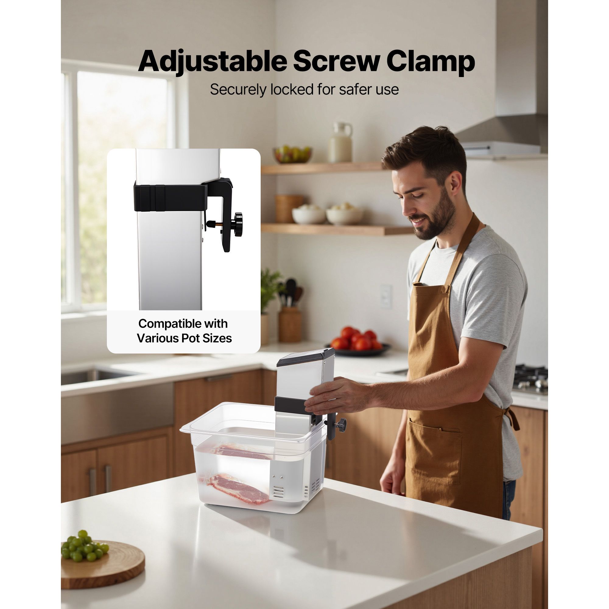 1500W Sous Vide voor precisie  - Digital Sous Vide Precision Cooker recensie en prijs