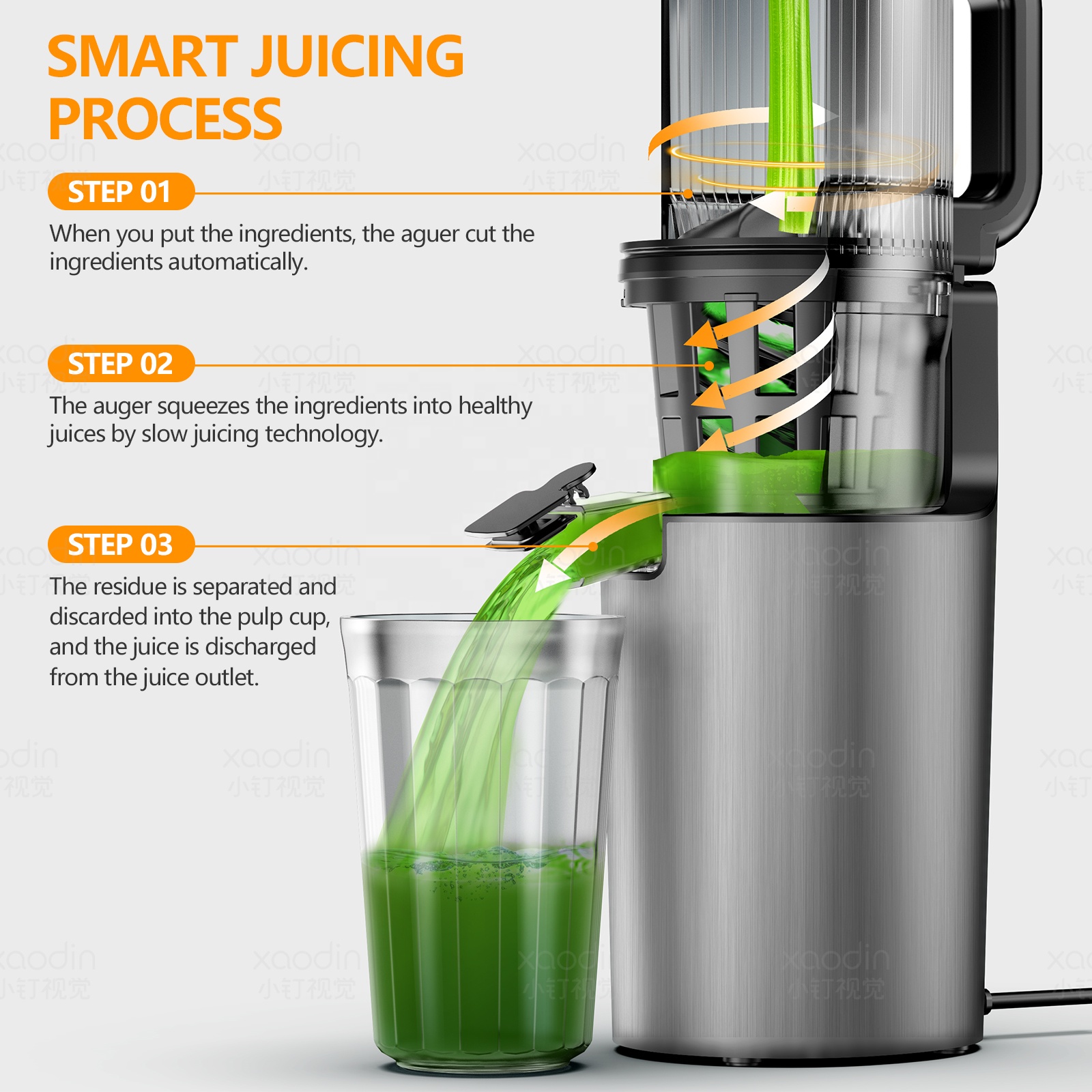 2023 Fabriekshoge kwaliteit el - Electric Slow Juicer Cold Press recensie en prijs