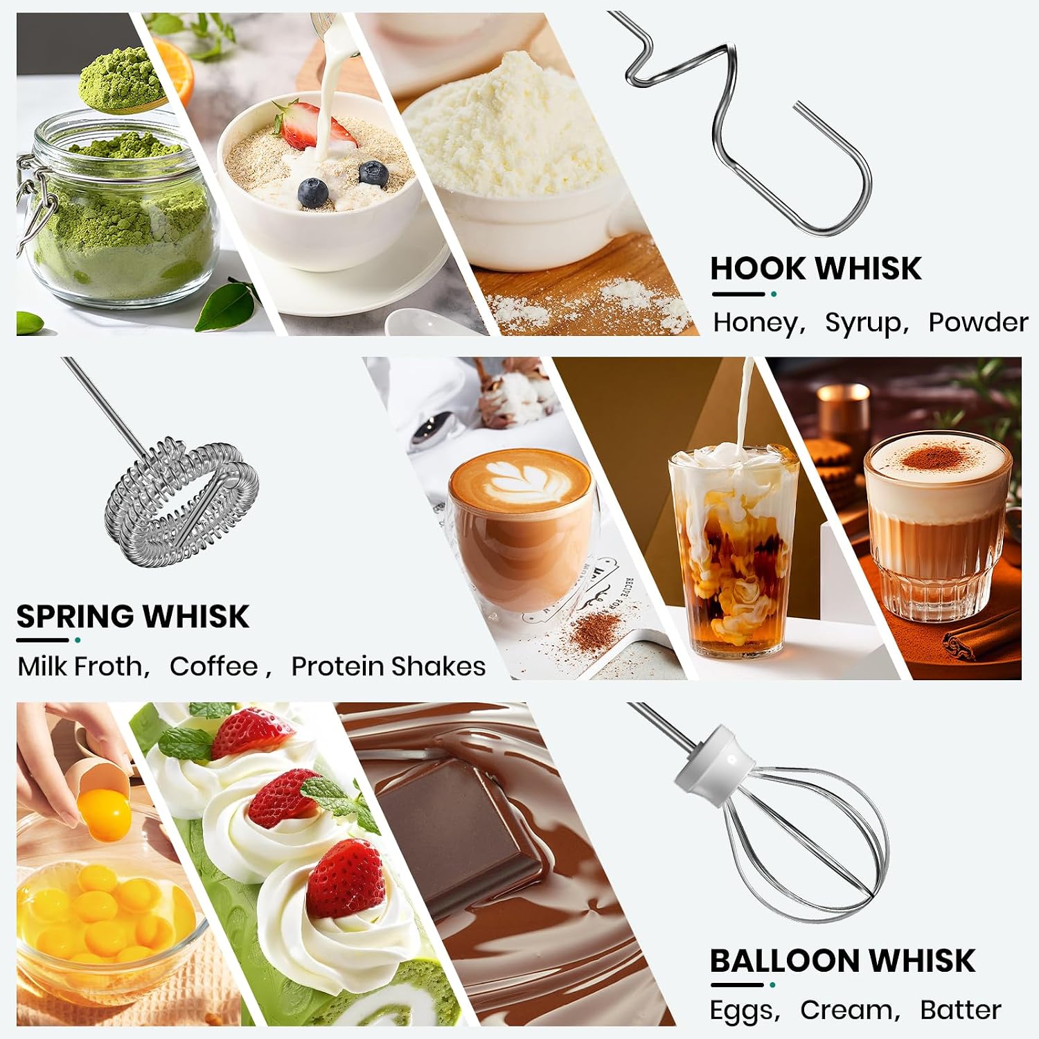 Oplaadbare melkopschuimer, dra - Electric Milk Frother Handheld recensie en prijs
