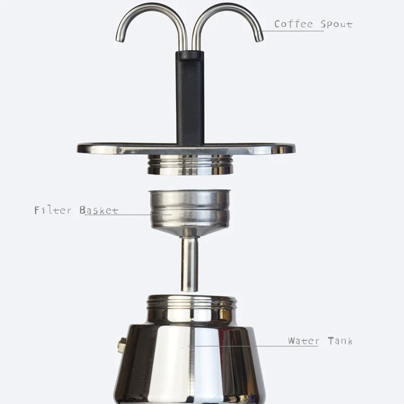 200Ml Mini Moka Pot Dubbele Bu - Small Appliances recensie en prijs