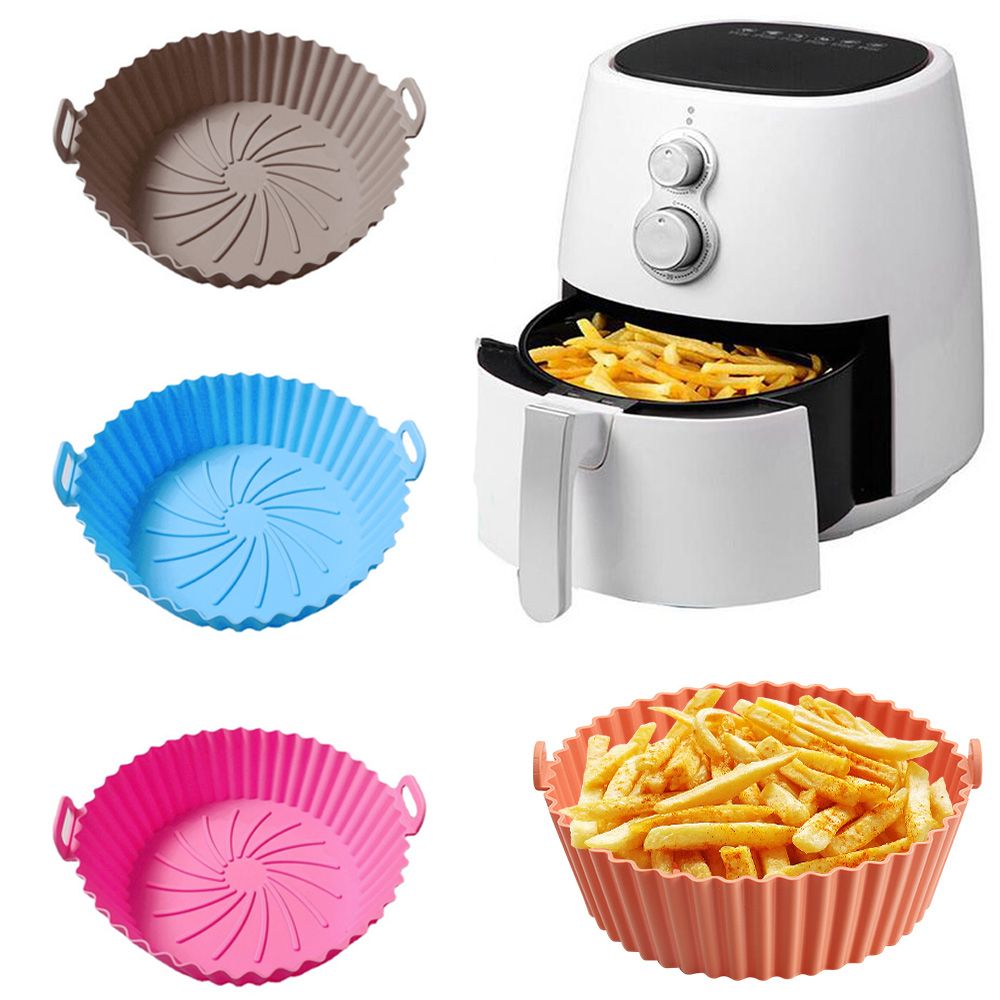 1Pc Bakmand Voor Lucht Friteus - Air Fryer Silicone Pot Liner recensie en prijs