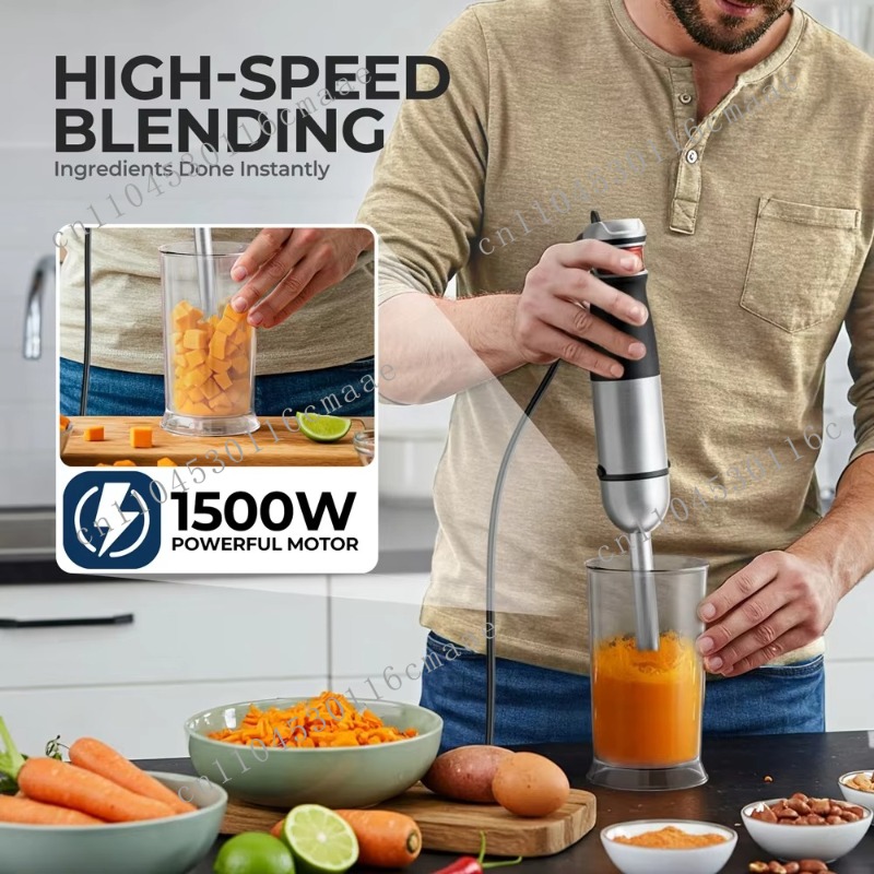 6-in-1 1200W krachtige staafmi - Immersion Hand Blender Set recensie en prijs