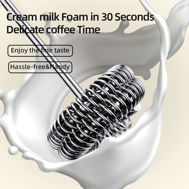 2-in-1 elektrische koffieopsch - Electric Milk Frother Handheld recensie en prijs