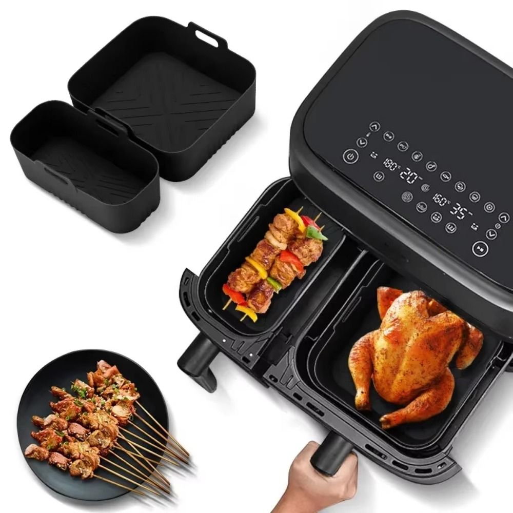 6L/3L Airfryer Liner Anti-aanb - Air Fryer Silicone Pot Liner recensie en prijs