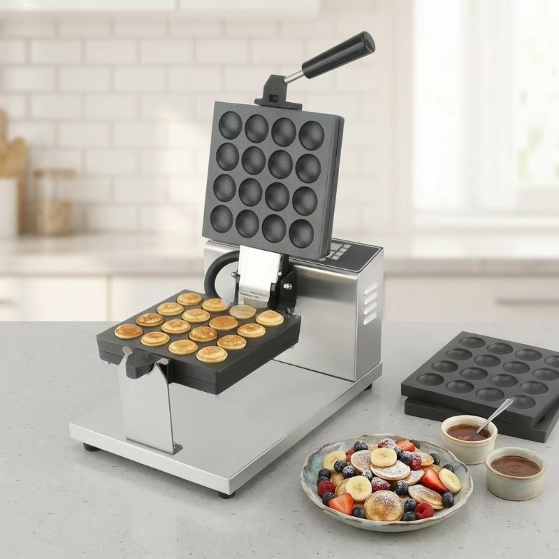 Anti-aanbak Poffertjesmachine  - Mini Waffle Maker Machine recensie en prijs