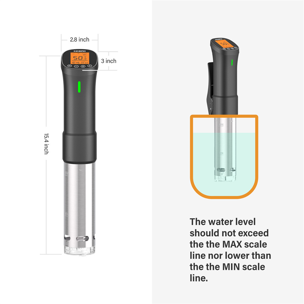 INKBIRD Culinaire Sous Vide IS - Digital Sous Vide Precision Cooker recensie en prijs