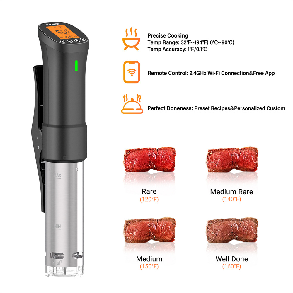 INKBIRD Culinaire Sous Vide IS - Digital Sous Vide Precision Cooker recensie en prijs