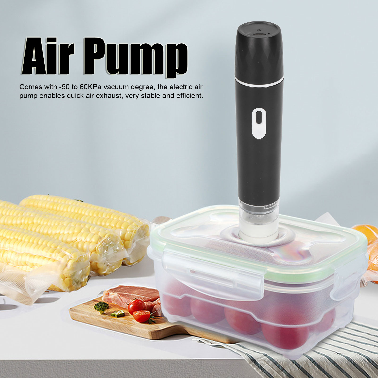 Elektrische luchtpomp Handheld - Food Vacuum Sealer Machine recensie en prijs