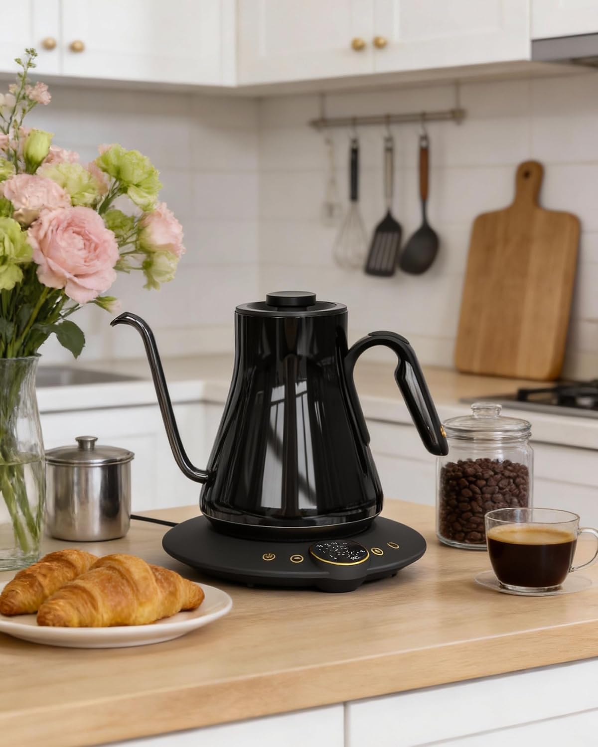 Elektrische waterkoker met zwa - Electric Kettle Temperature Control recensie en prijs