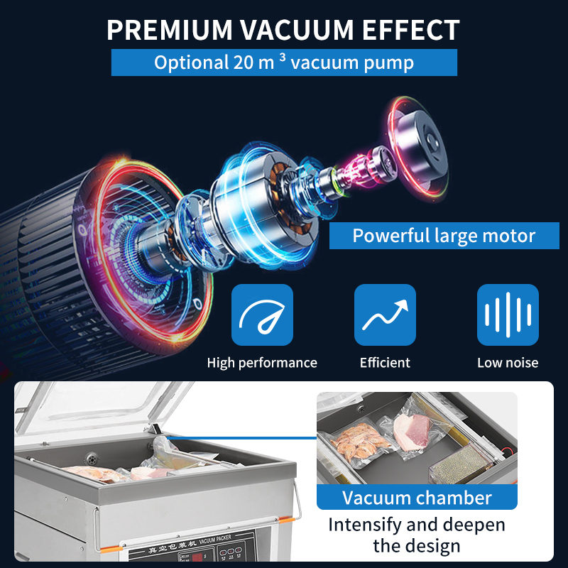 Commerciële semi-automatische  - Food Vacuum Sealer Machine recensie en prijs
