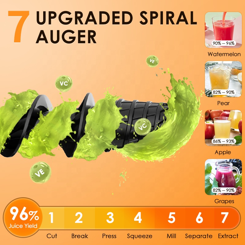 Commerciële multifunctionele k - Electric Slow Juicer Cold Press recensie en prijs