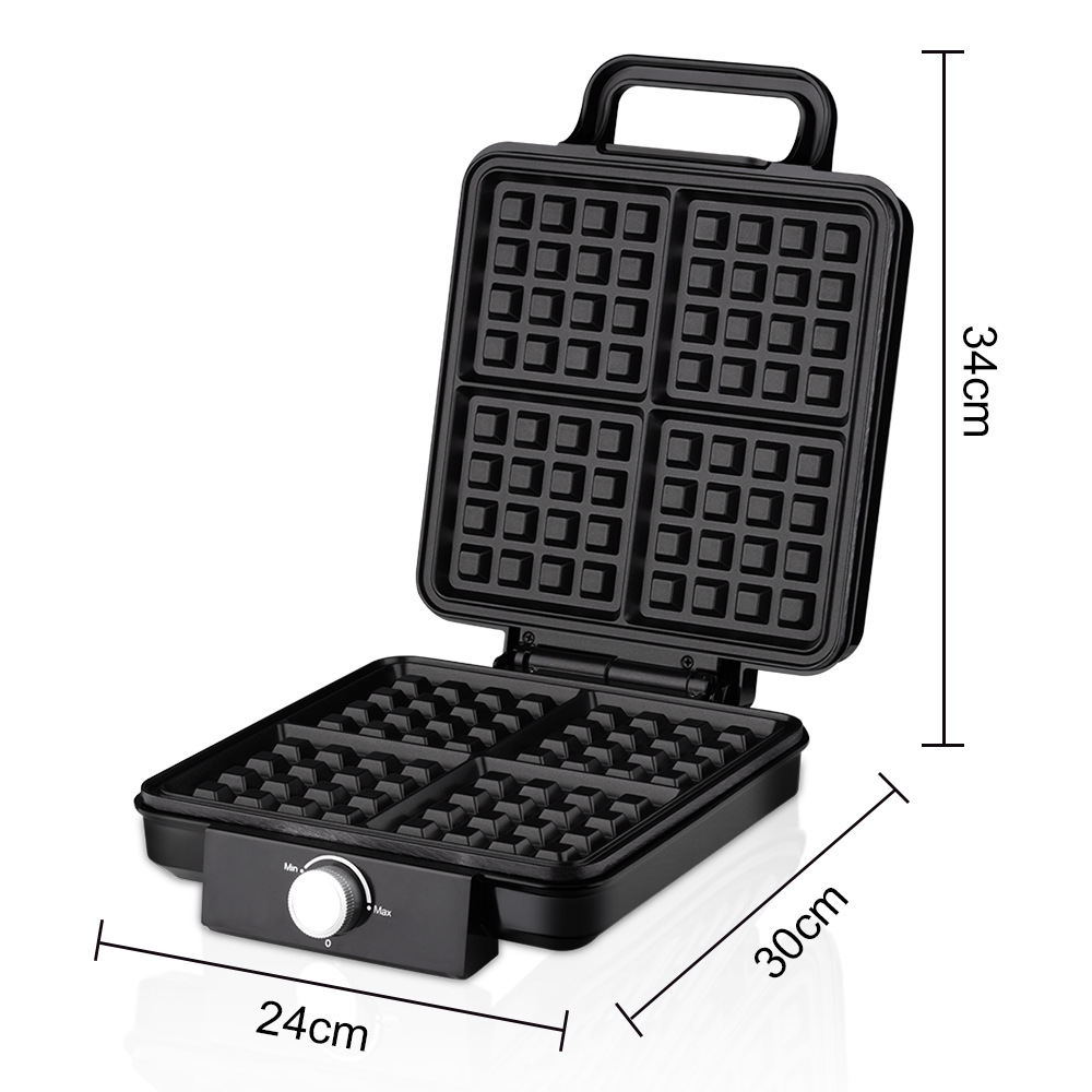 4-Slice Belgische Wafelijzer 1 - Mini Waffle Maker Machine recensie en prijs