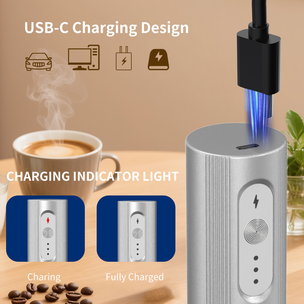 Cliton Elektrogeplateerde Zilv - Electric Milk Frother Handheld recensie en prijs