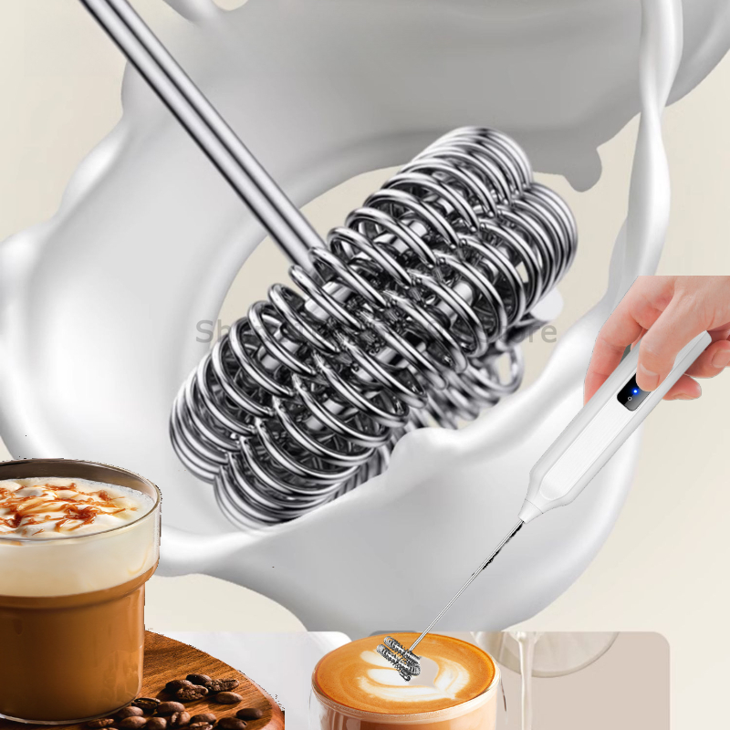Draadloze melkopschuimers Elek - Electric Milk Frother Handheld recensie en prijs