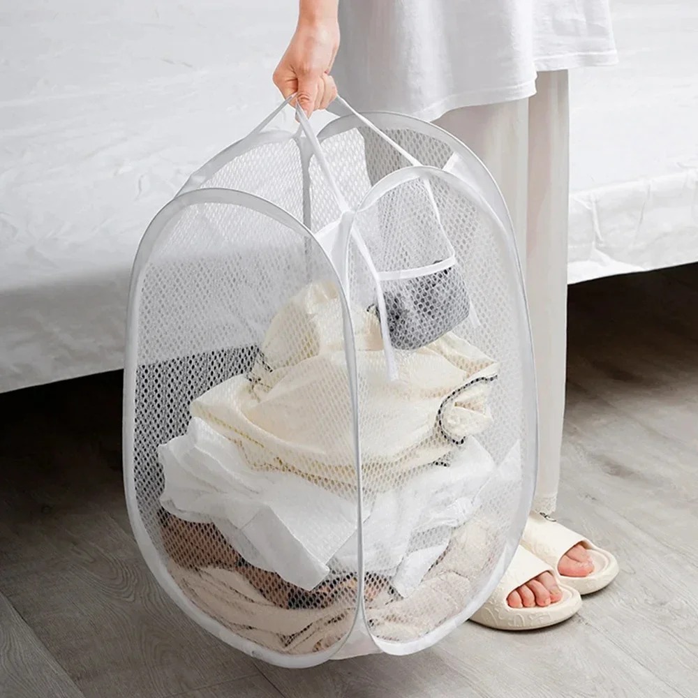 Mesh wasmand Pop-up vuile kler - Laundry recensie en prijs