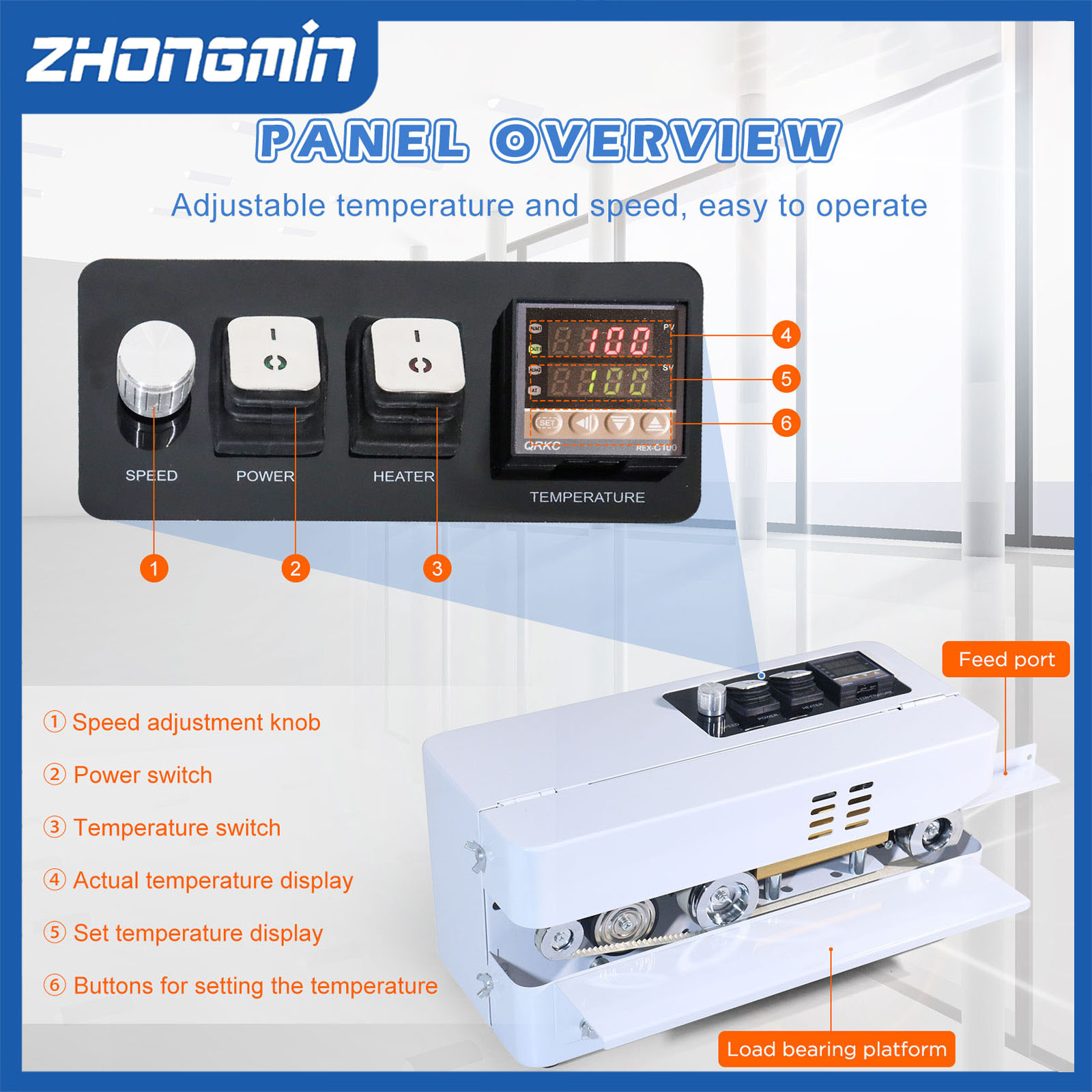 ZHONGMIN Elektrische Vacuümsea - Food Vacuum Sealer Machine recensie en prijs
