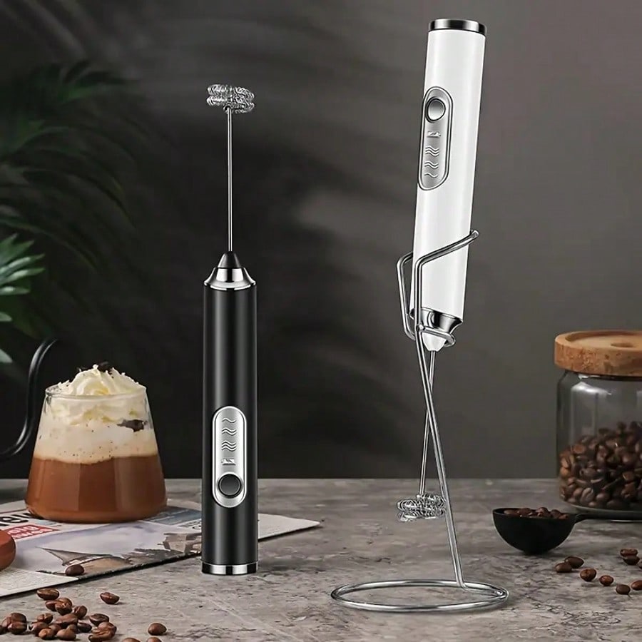 1-pack draagbare elektrische m - Electric Milk Frother Handheld recensie en prijs