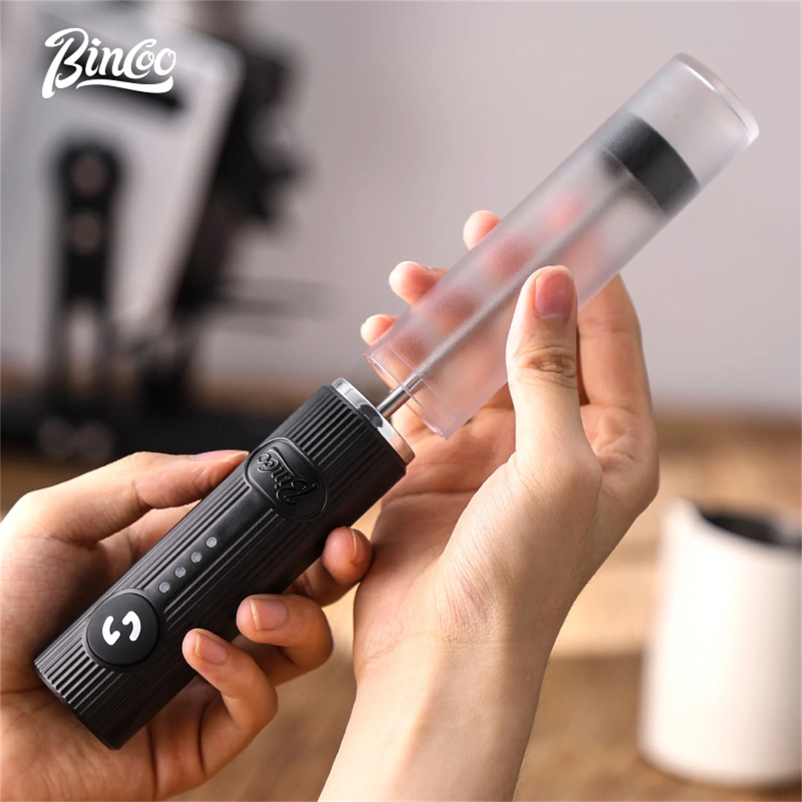 Bincoo Nieuwe Melkschuimer Kof - Electric Milk Frother Handheld recensie en prijs