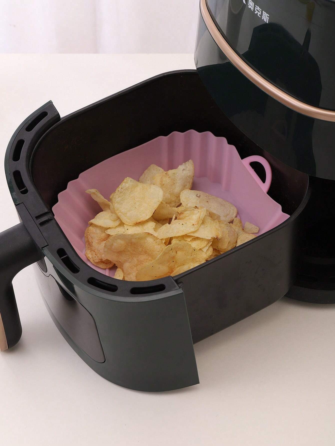 1 stuk siliconen pan voor airf - Air Fryer Silicone Pot Liner recensie en prijs