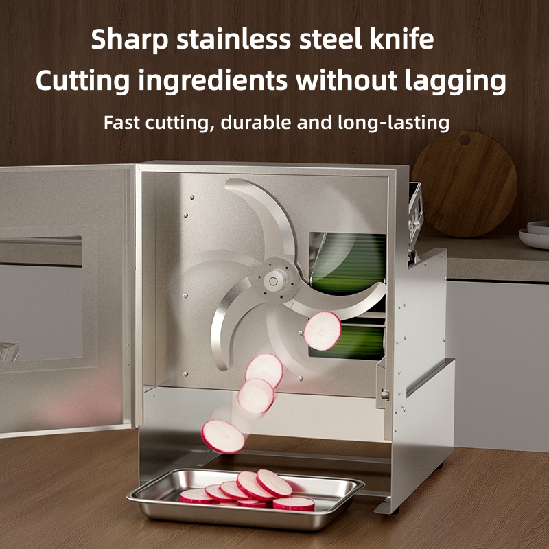 200W elektrische vleessnijder, - Automatic Meat Slicer Home recensie en prijs