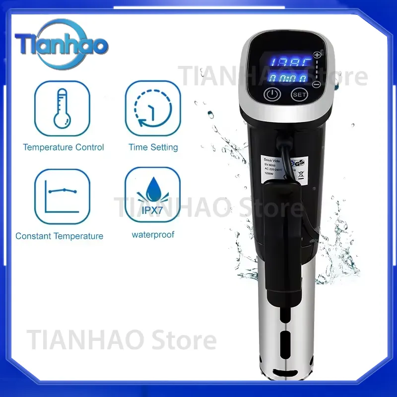 IPX7 waterdichte sous-vide pre - Digital Sous Vide Precision Cooker recensie en prijs