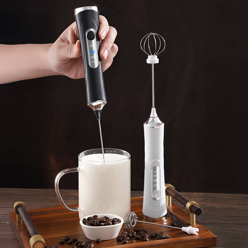 Draadloze elektrische melkopsc - Electric Milk Frother Handheld recensie en prijs