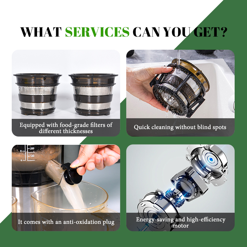 Automatische sapcentrifuge, si - Electric Slow Juicer Cold Press recensie en prijs