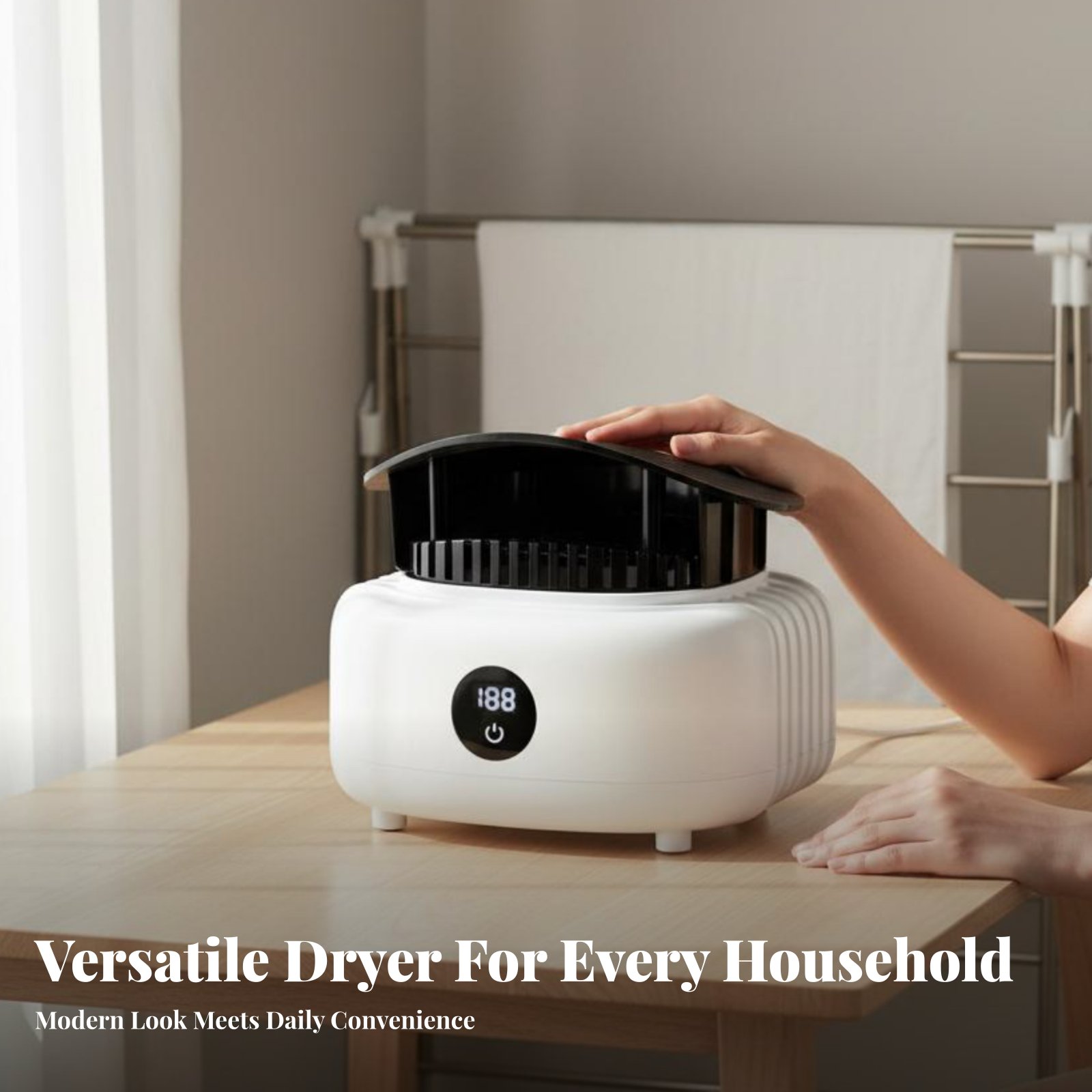 Draagbare kledingdroger, eenvo - Laundry recensie en prijs