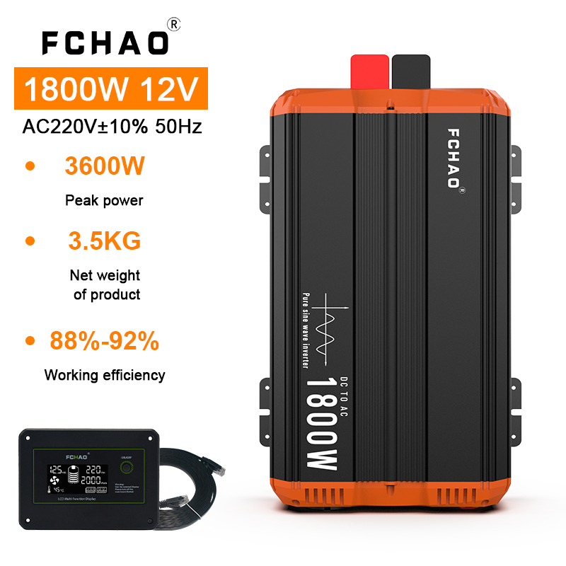 1800W Power Inverter DC 12V na - Home Appliances recensie en prijs