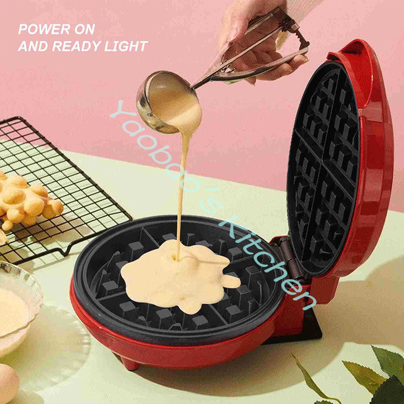 Mini Elektrische Draagbare Gri - Mini Waffle Maker Machine recensie en prijs