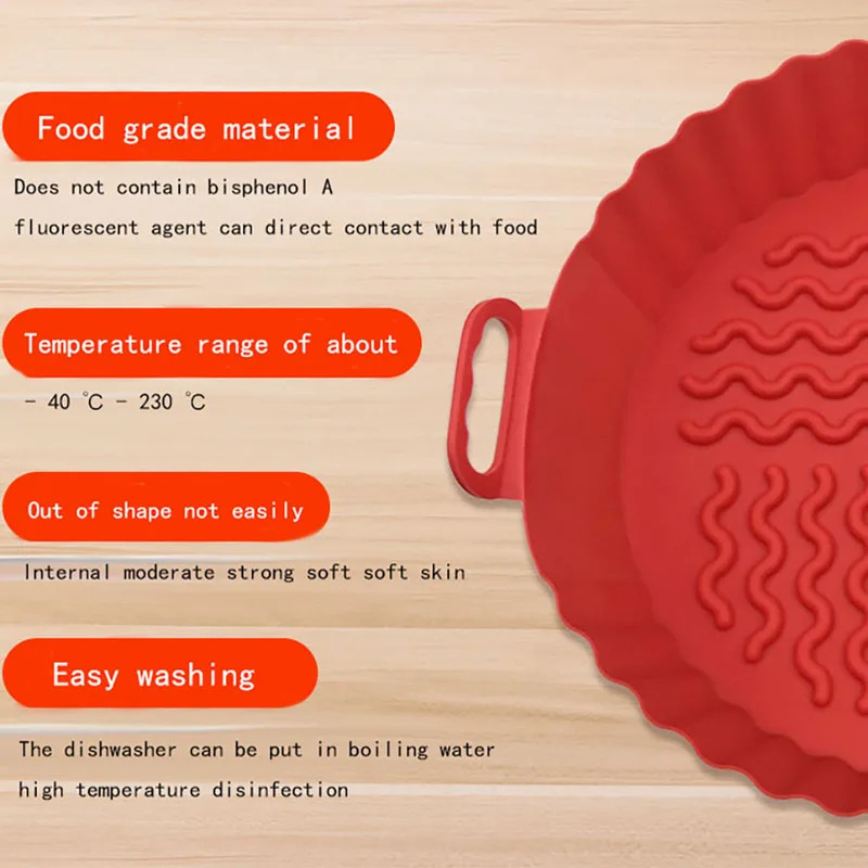 Luchtfriteuse siliconen voerin - Air Fryer Silicone Pot Liner recensie en prijs