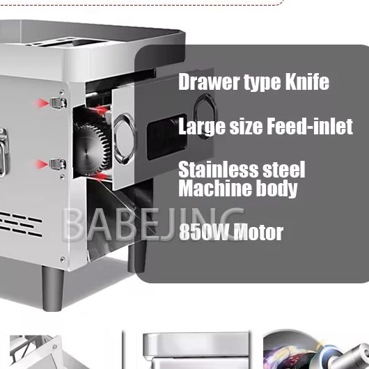 Multifunctionele roestvrijstal - Automatic Meat Slicer Home recensie en prijs