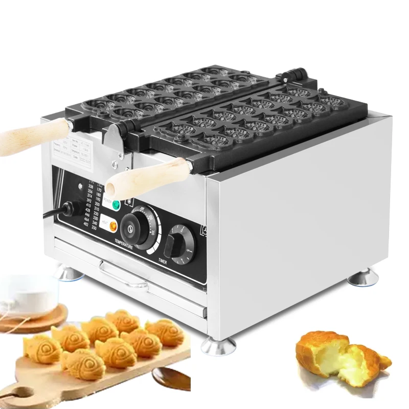 Mini Vis Vormige Wafels Ijzer  - Mini Waffle Maker Machine recensie en prijs